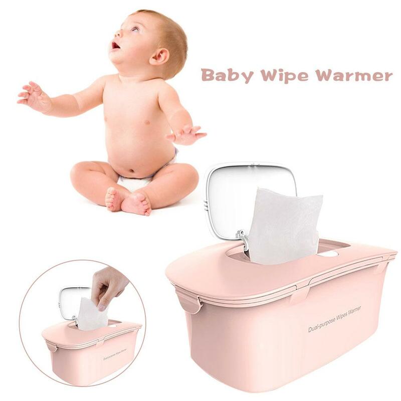 Lingettes chauffantes portables pour bébés, boîte chauffante domestique, contrôle de la température, tissu humide