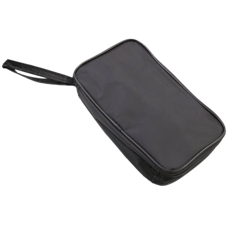 D0AC 멀티 미터 케이스 캔버스 케이스 다목적 악기 보관 가방 디지털 멀티 미터 내구성 도구 가방