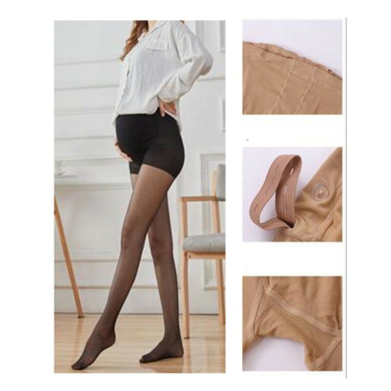 Spring/Summer New Products Ladies Pantyhose Freely Cut Pants Ultra-thin Anti-hook Silk Maternity Socks Adjustable  Pantyhose