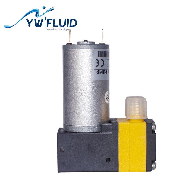YWfluid 12V/24V Pompa Diafragma Mikro Kualitas Baik dengan Motor Dc Digunakan untuk Transmisi Cairan atau Pengisian Cairan