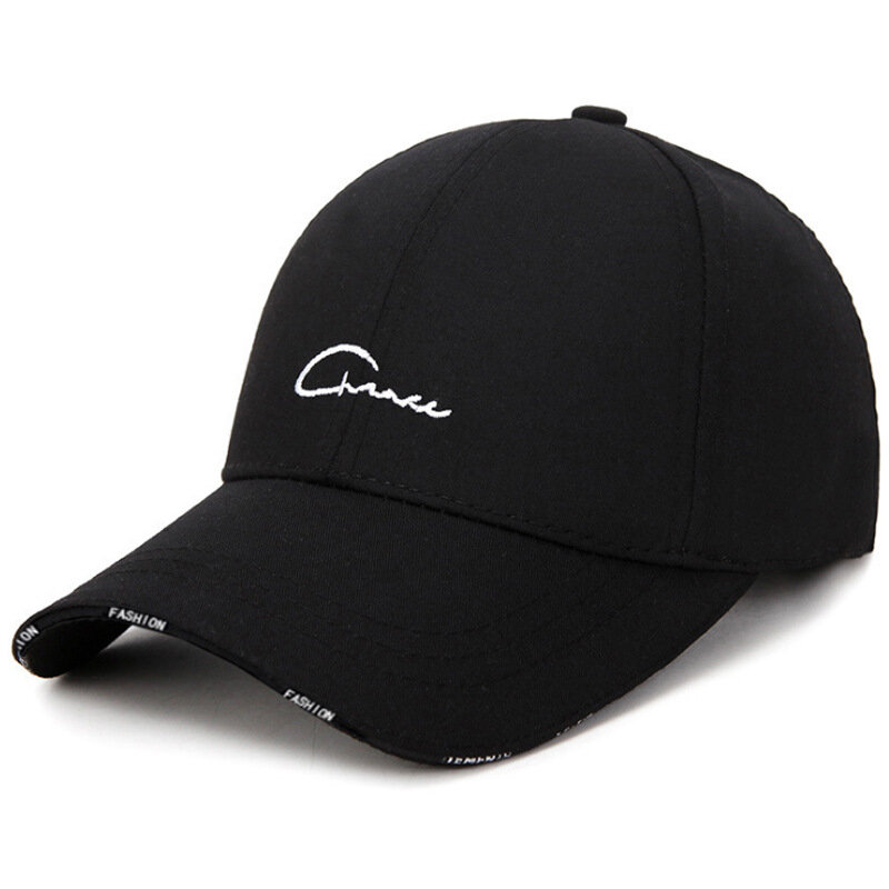 Unisex Adjustable Plain Sports Fashion Hat Men's Athletic Baseball Fitted Cap Summer Sun Hat Travel Sunscreen Cap Dad Cap