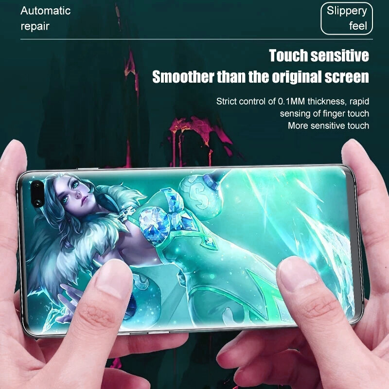Защита экрана для Samsung Galaxy S21 S20 Ultra Plus Note 20 10 9 S10 S8 9 8 Plus Lite S10E S20FE 5G A52 72 21 S, не стеклянная пленка