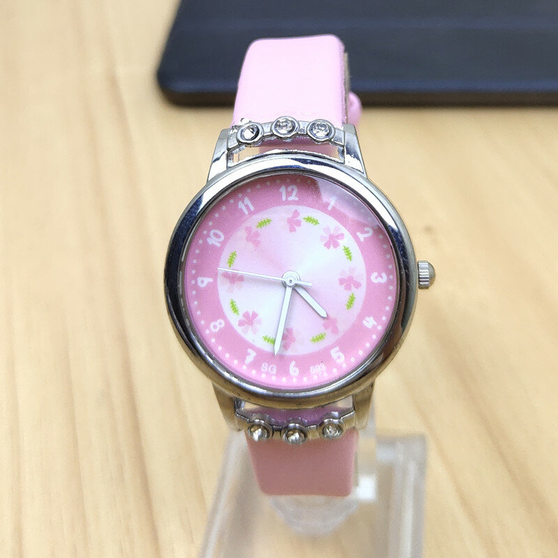Popularne dziewczyny zegarek kwarcowy sukienka zegarek damski ze skórzanym paskiem urodziny kobiety zegar na prezent Relogio Feminino godziny Reloj Mujer Saati