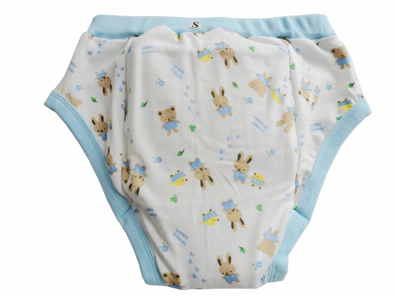 Buleteddy-pantalones de entrenamiento estampados para adulto, bragas de bebé con relleno en el interior, ABDL