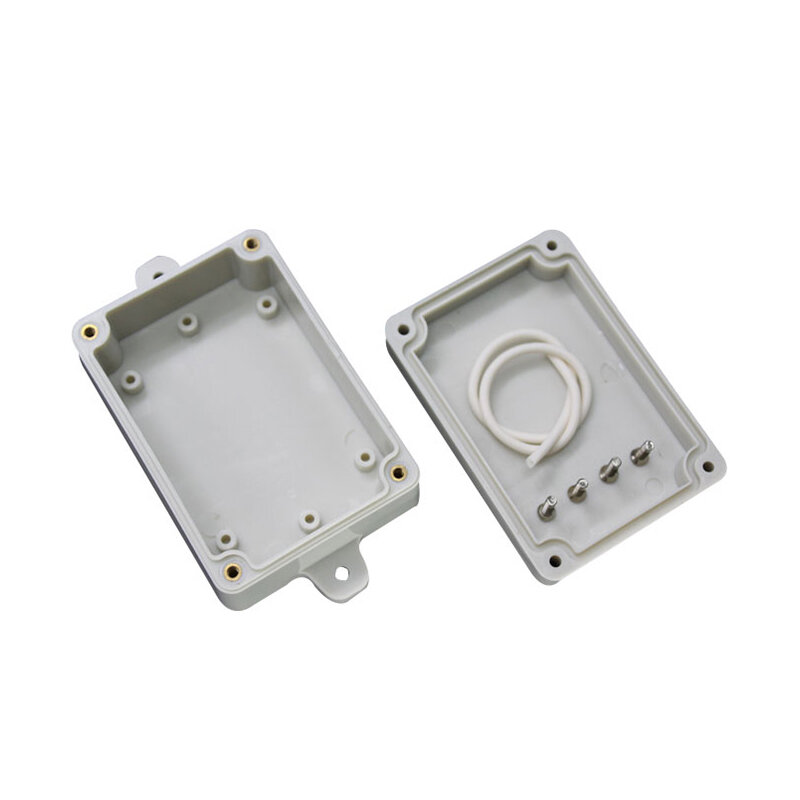 Caja transparente de plástico IP67, carcasa impermeable, instrumento electrónico para exteriores, carcasa de conexiones