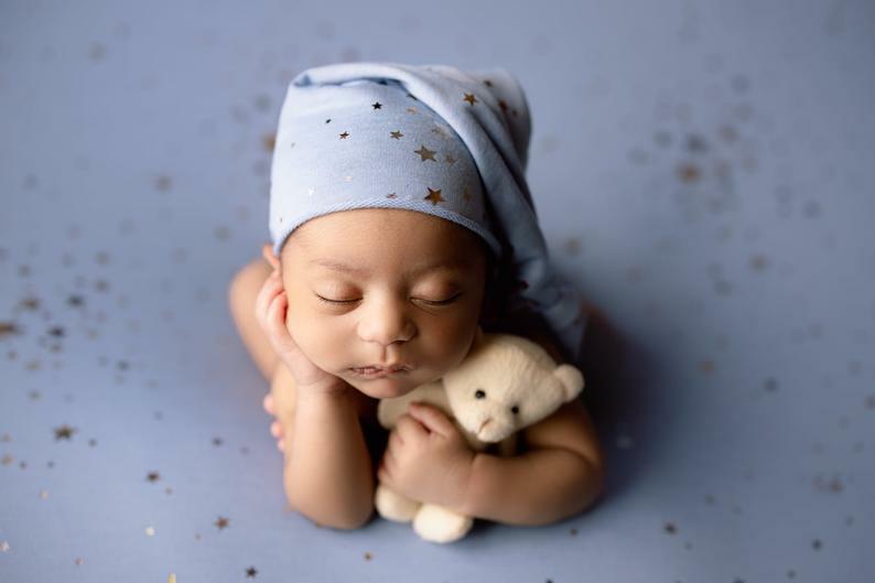Fotografowanie noworodków rekwizyty kapelusz zdjęcie dziecka fotografia studyjna rekwizyty czapka czapka czapka dla niemowląt