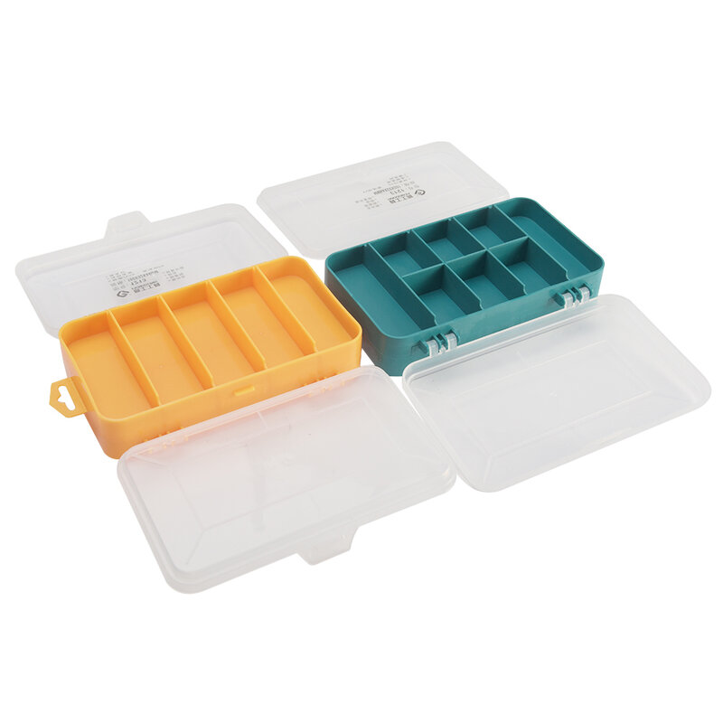 Multifunction Container Transparent Portable Multifunctional Home Plastic Accessories Double Side Hand Tool Screws Storage Box