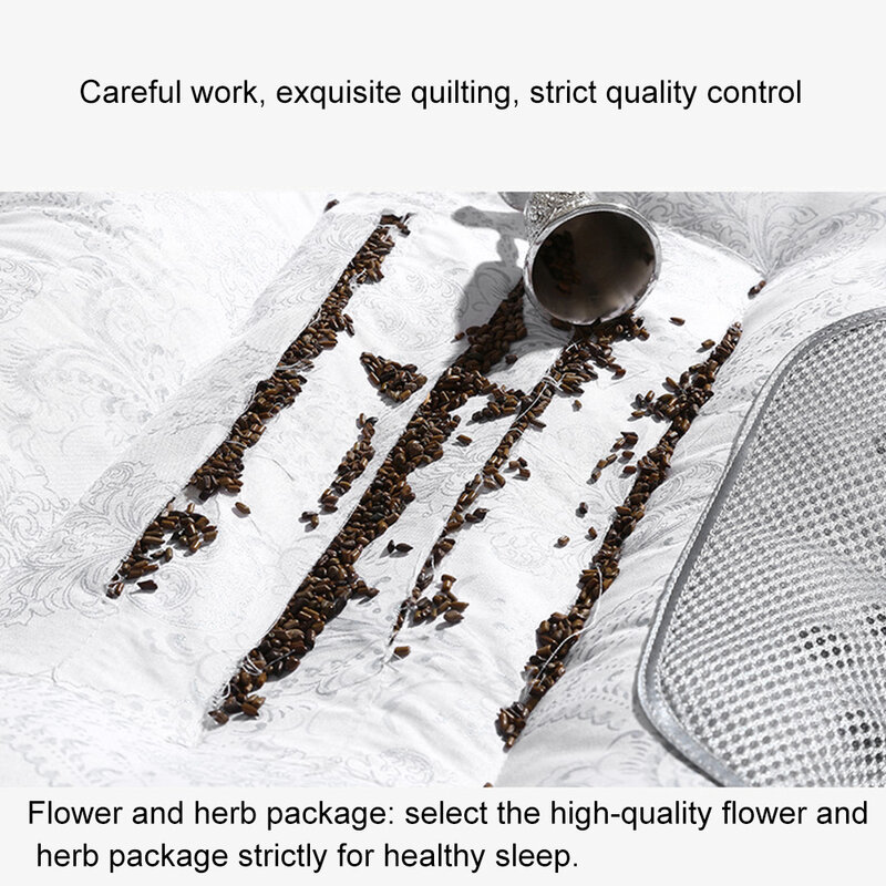 Cuscino per semi di Cassia con cuscino magnetico per terapia interna cuscino sanitario Cassia Obtusifolia cuscino biancheria da letto cuscino per adulti