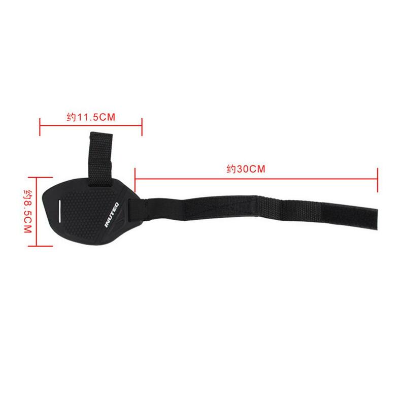 Motorcycle Shift Gear Lever Pedal Rubber Cover Shoe Protector Foot Peg Toe Gel Universal Rubber Boot Protector Shifter Guard