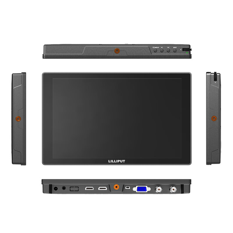 Liliput – moniteur de champ vidéo sur caméra, Ultra mince, A11, IPS, Full HD, 10.1x1920, 4K, HDMI, 3G-SDI, 3D-LUT, pour appareil photo numérique DSLR, 1200