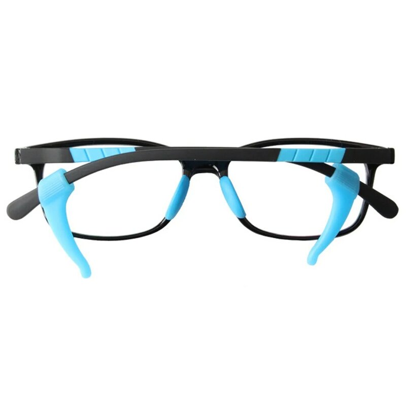 Antypoślizgowy uchwyt z hakiem do okularów akcesoria do okularów okulary uchwyt silikonowy uchwyt do zauszników okularowych okulary do okularów narzędzie do chwytania
