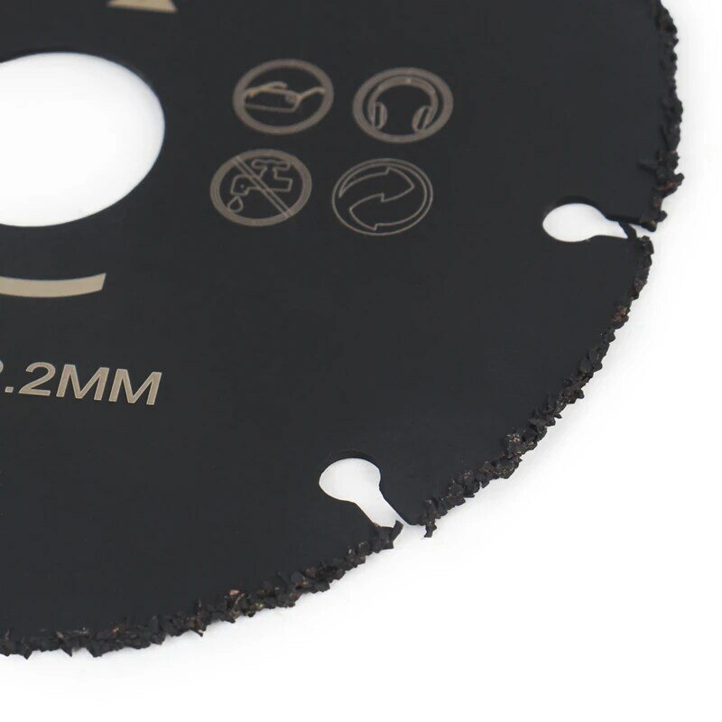HEDA-hojas de sierra circular de carburo soldado al vacío para discos de corte de madera, 100mm, 105mm, 115mm, 125mm, 150mm, 180mm