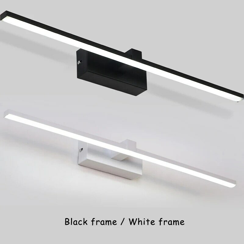 ไฟโต๊ะเครื่องแป้ง LED แบบทันสมัยกระจกห้องน้ำโคมไฟผนังกันน้ำ9W 12W ไฟติดเพดานติดผนังห้องน้ำ