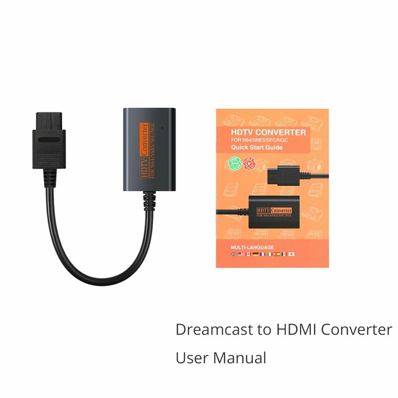 Para plug ngc/snes/n64 a hdmi-adaptador conversor compatível para nintend 64 para gamecube adaptador plug conversor digital caixa tv