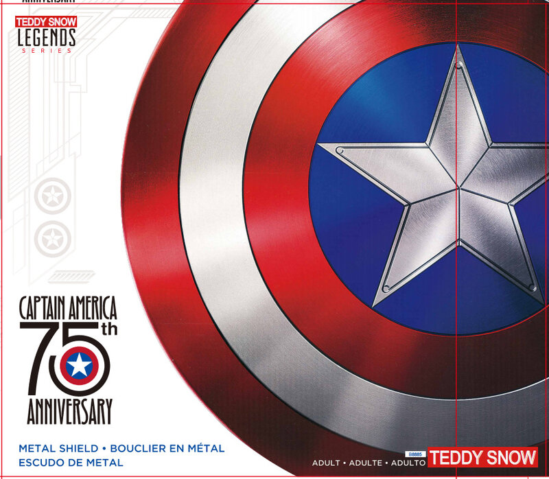 60CM Captain America Schild 1:1 Steve Rogers Aluminium Metall Schild Film Cosplay Halloween Geschenk/prop