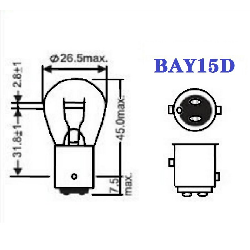 Ampoule halogène PY21W 1156 BA15S pour voiture et scooter, 1 pièce, indicateur de frein, parking, clignotant, lampe BAY15D, rouge ambre, convaincu, 12V