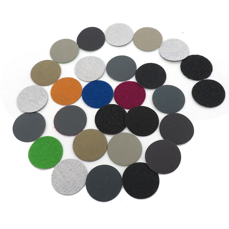 50/100pcs 1inch 25mm Wet Dry Sandpaper 60-10000 Grit Sander Discs Waterproof Abrasive Sandpaper Sheet for Wood Paint Polishing
