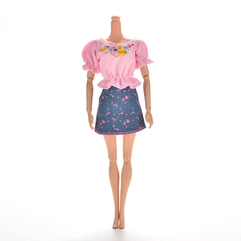 15 Gaya Boneka Aksesoris Elegan Buatan Tangan Kehidupan Partai Gaun untuk Boneka Bunga Gaun Boneka Pakaian