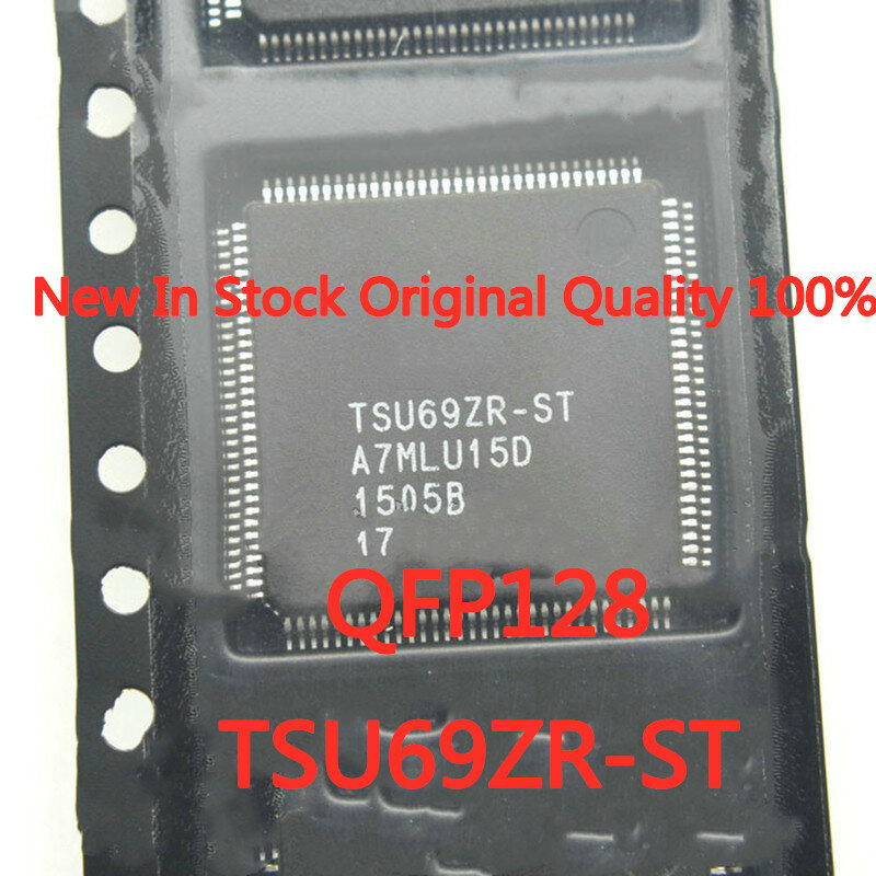 1 PCS/LOT TSU69ZR-ST TSU69ZR QFP-128 SMD Layar LCD ChipNew Di Saham Kualitas Baik