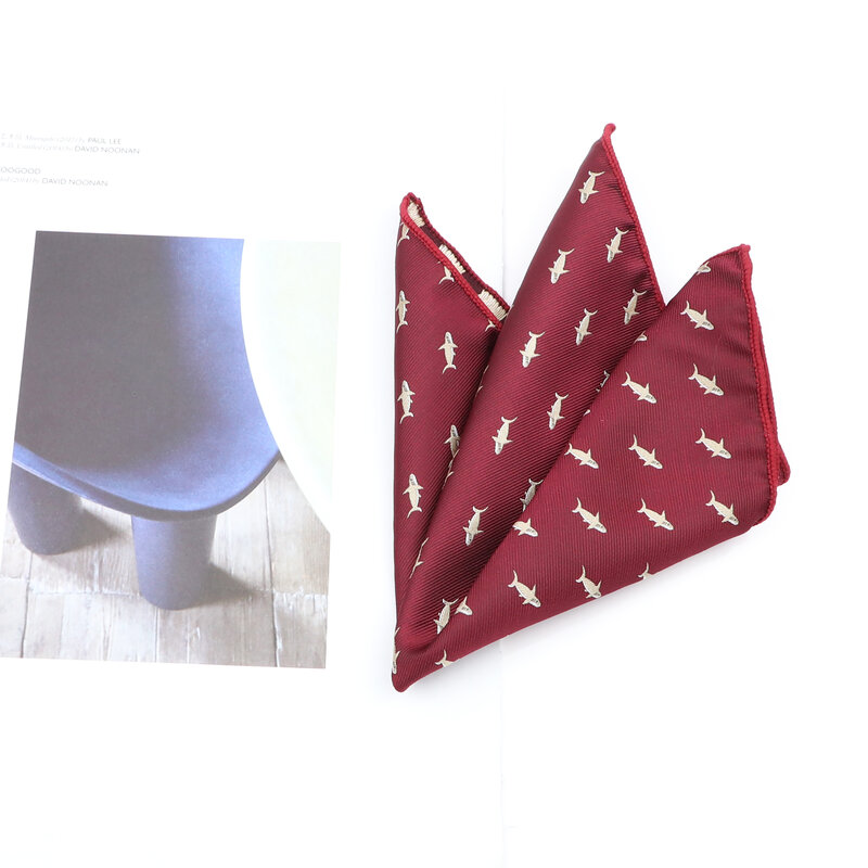 Модный Карманный квадратный мужской синий красный носовой платок из полиэстера с принтом Hankie для женщин и мужчин повседневный подарок для вечевечерние НКИ аксессуары