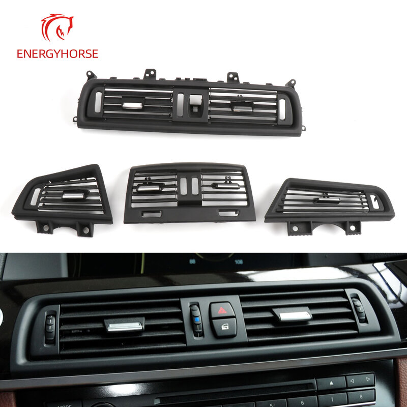 Car Front Rear Side Air Conditioning AC Vent Outlet Grille Panel Cover For BMW 5 Series F10 F11 F18 520 523 525 528 530 535