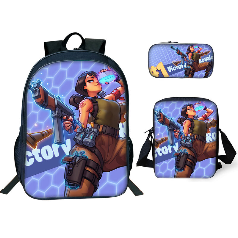 2019 New Cartoon Backpack Game Printed Children School Bag Famous Game Printed Children Schoolbag Battle Royale Backpack Lovely