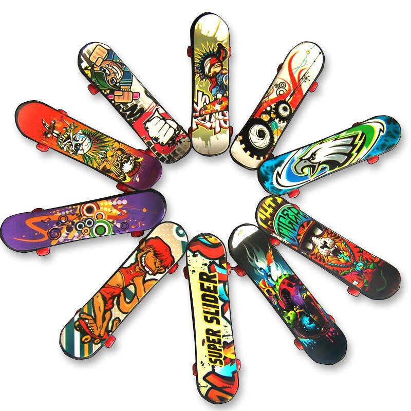 1 Buah Acak Mini FSB Jari Skateboard Kreatif Kebaruan Mainan Gag Kartun Klasik Mainan untuk Anak-anak Hadiah
