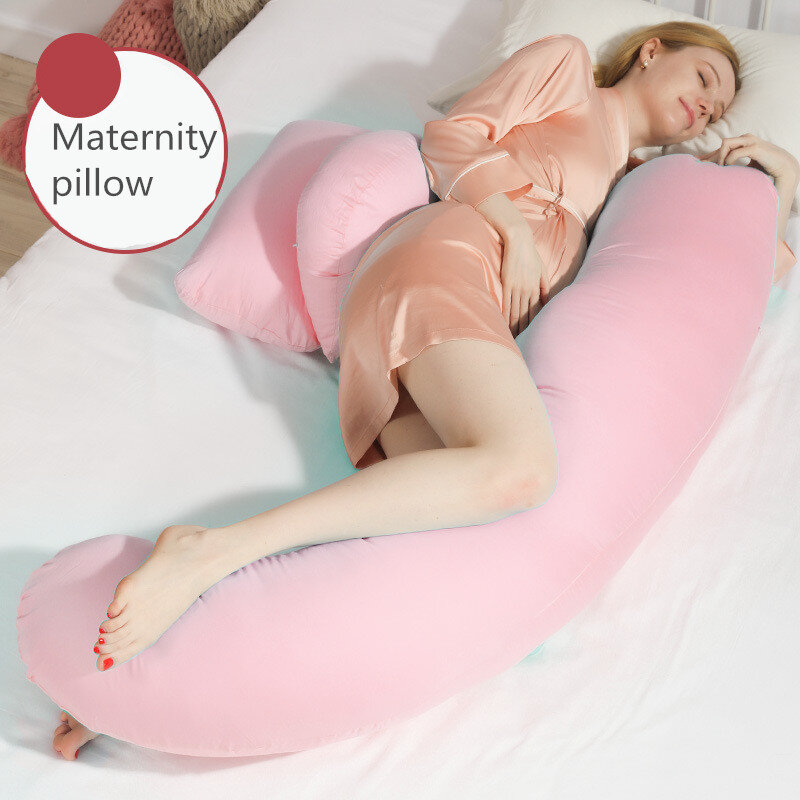 Almohadas de maternidad de alta calidad para dormir de lado, soporte de cintura para el cuerpo, almohada en forma de H para el embarazo, almohada de lactancia para embarazadas