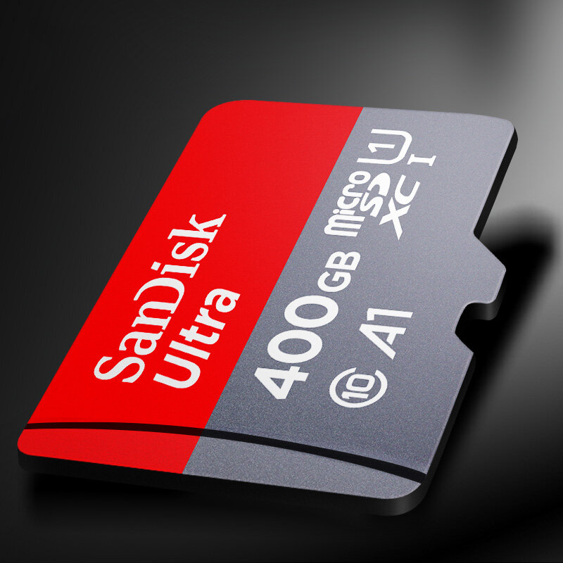 Micro Sd การ์ดหน่วยความจำ Sandisk A1 TF Card 1TB ต้นฉบับ16G 32Gb 64GB 128G 200G 256G 400G 512Gb C10 U1 SDXC Flashcard Ultra อะแดปเตอร์