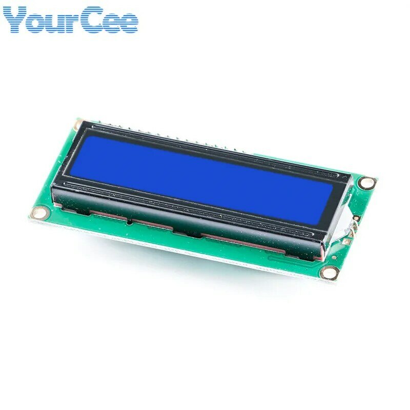 Модуль ЖК-дисплея LCD1602 1602A 1602 LCD1602A, синяя плата адаптера IIC/I2C 2,5 в-6 в