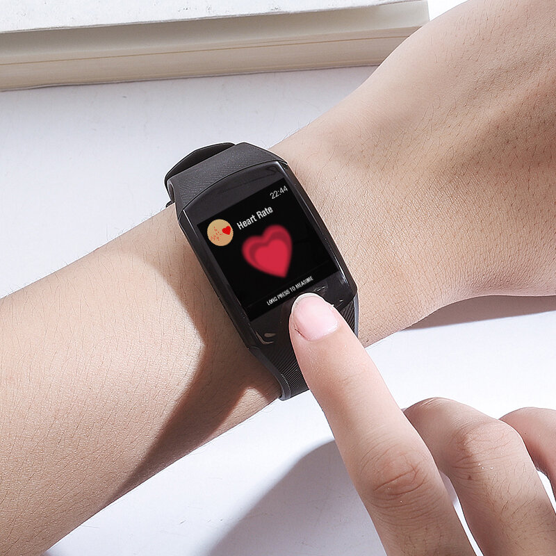 LIGE New Women Men Smart Bracelet IP67 Waterproof Fitness Tracker Heart Rate Monitor Pedometer Sports Smart Wristband smartwatch