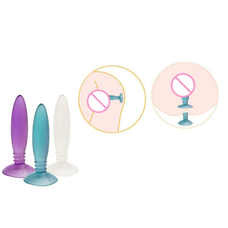 OLO-Mini dilatador Anal para mujeres, productos para adultos, Juguetes sexuales, masajeador de Punto G, Vagina, tapón Anal de silicona abierto