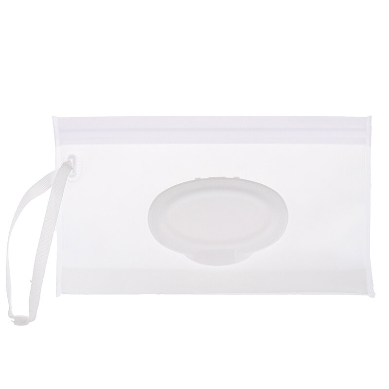 Pochette Portable pour lingettes humides, sac de transport, distributeur de mouchoirs en papier humide, pochette à sangle à pression