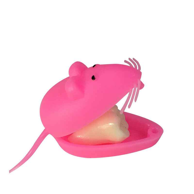 プラスチック製の素敵なマウスの形をしたミニボックス,10/ピース/パック個,子供用歯の収納ボックス,ランダムなケース