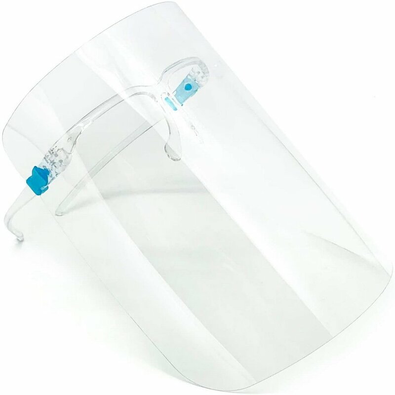 Faceshield Transparent Full Face Cover Adjustable Outdoor Safety Protective Shield Cover Anti-oil Anti-fog Kitchen Outside Use