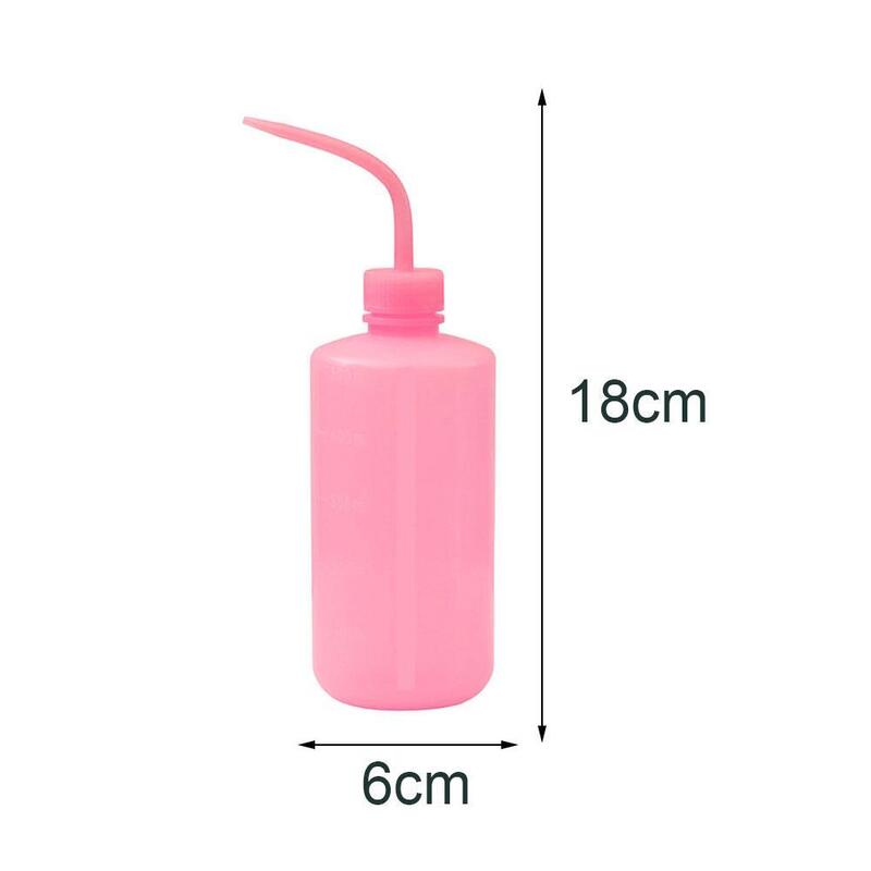 250ml cor-de-rosa garrafa de lavagem de cílios de plástico para profissional cílios extensão limpeza tatuagem microblading aplicação ferramentas