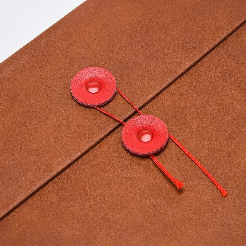 Модный офисный бумажный Органайзер A4, Сумка для документов, сумка для хранения документов с кнопками, водонепроницаемая сумка для файлов из искусственной кожи