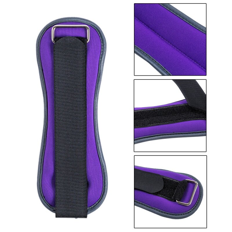 Wrist Ankle Strap Buckle Weight Lifting Fitness Wrist Strap Belt Body Building Gym Foot Leg Ankle Support Power Training Sandbag