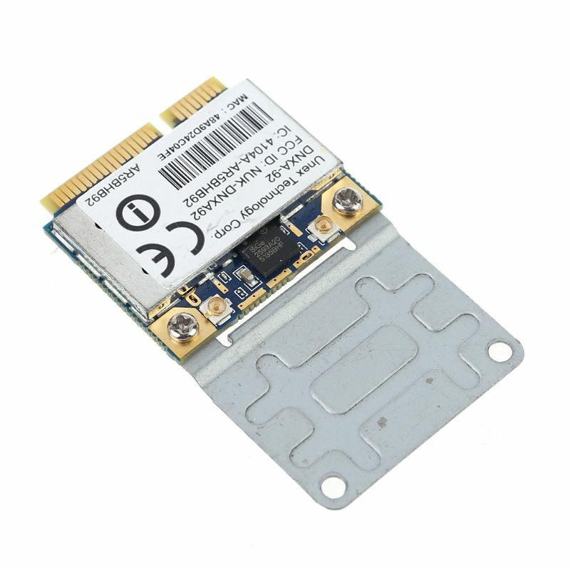AR9280 AR5BHB92 Dual-Band 2.4/5GHz 802.11a/b/g/n 300Mbp Wireless MINI PCI-E การ์ด