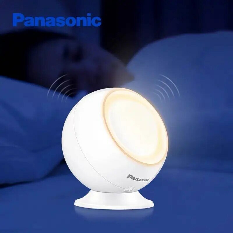 Panasonic Ledชาร์จตารางโคมไฟห้องนอนนักเรียนหอพักอ่านหนังสือหลักและเสริมLuminous Creative Night Light