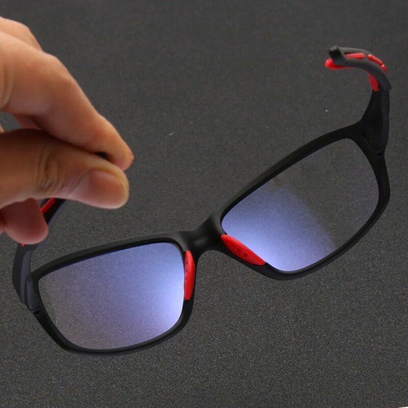Lunettes d'ordinateur, filtre Anti-lumière bleue, réduit la fatigue oculaire, monture de lunettes, lentille transparente, lunettes de jeu, lunettes