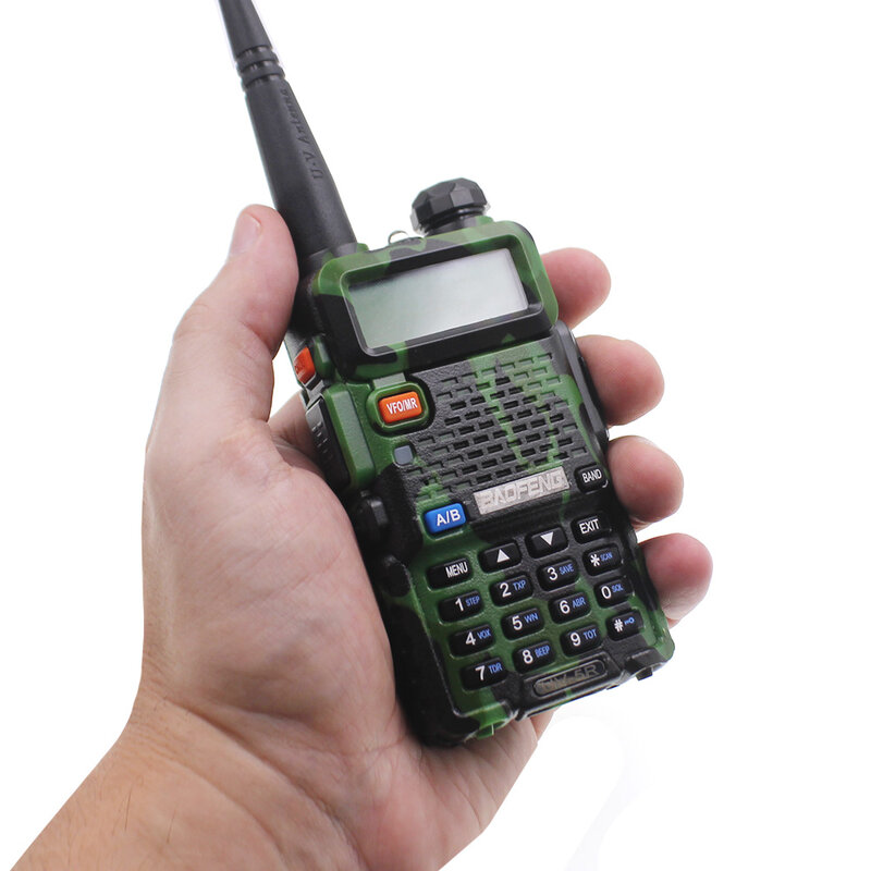 วิทยุสื่อสาร UV 5W UV-5R Baofeng วิทยุ FM พกพาได้หลากหลายย่านความถี่แบบคู่คลื่นวิทยุ CB วิทยุเอฟเอ็มคลังสินค้าในต่างประเทศ