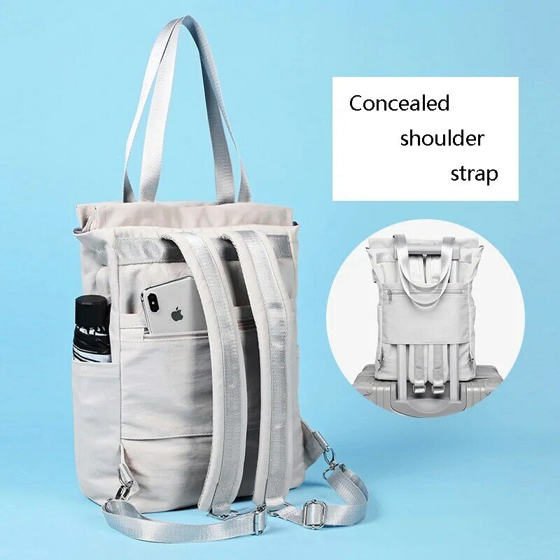 MJZKXQZ-Bolso de hombro para ordenador portátil, mochila impermeable de tela Oxford para Notebook de 15,6 pulgadas, mochila escolar para niña