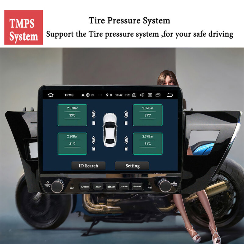 Автомобильный радиоприемник для Toyota Corolla 2014, 2015, 2016, Восьмиядерный, Android 13,0, автомобильный DVD-проигрыватель с GPS-навигацией, автомобильный стереоприемник без осадки