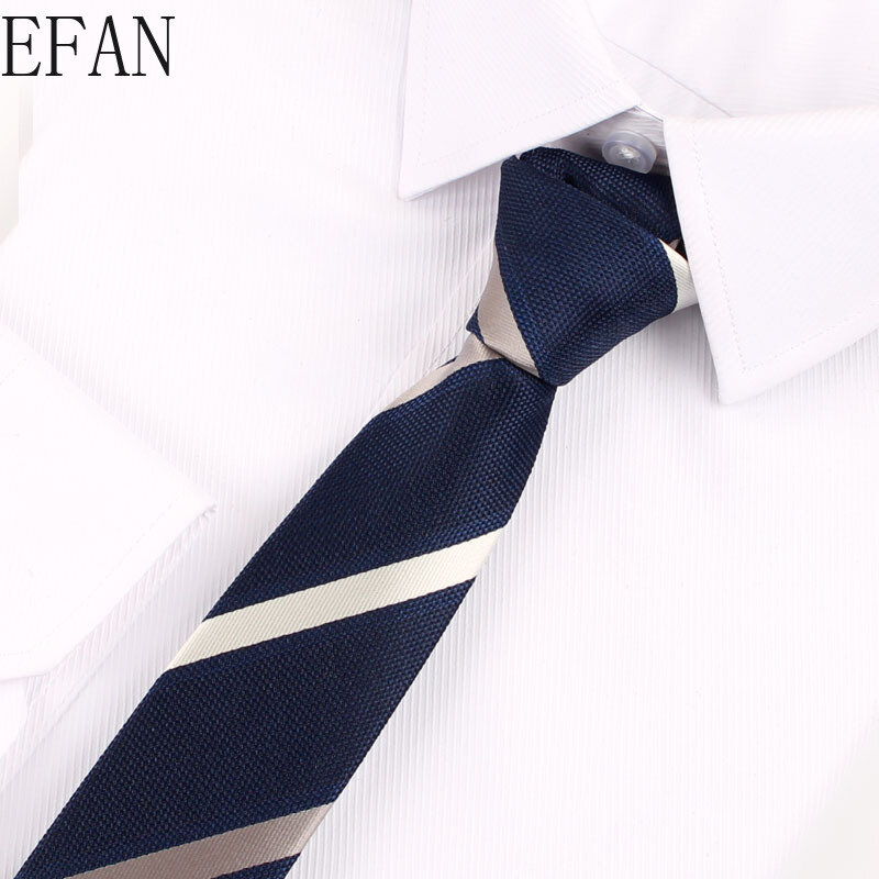 Corbatas formales de negocios para hombre, Vestidos de boda clásicos, Corbatas a rayas de cuadrícula de 6cm, accesorios de moda, corbata para hombre