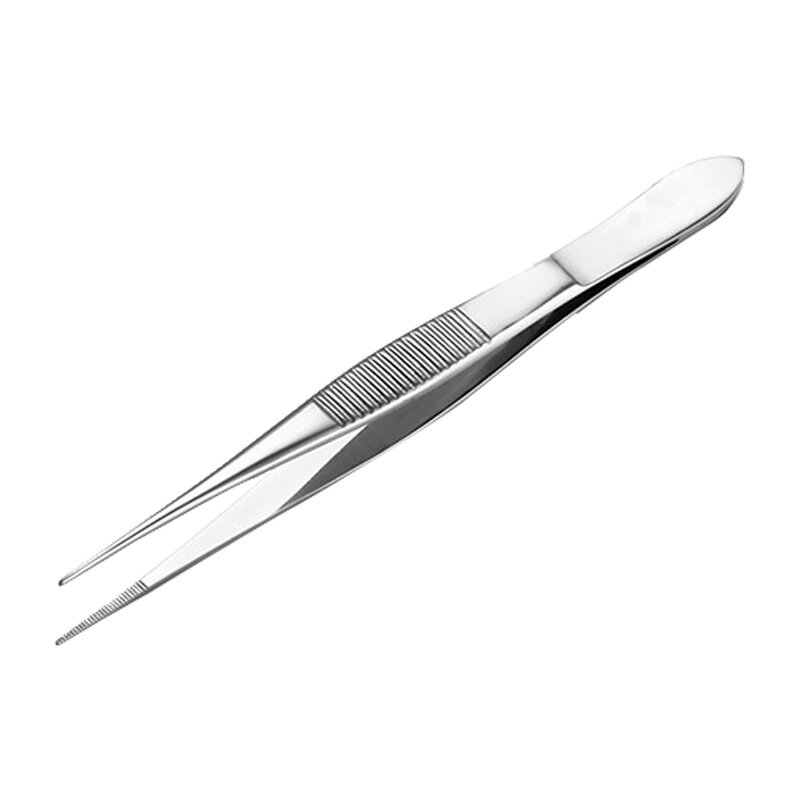 Medical Ophthalmic Tweezers Clip Tool Pointed Round Head Ophthalmic Thick Tissue Dressing Tweezers Large Small Tweezers Surgery
