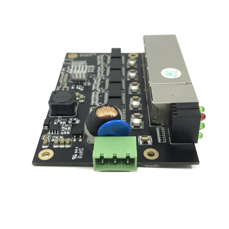 Industrielle Ethernet Schalter Modul 5 Ports Unmanaged 100/100 0mbps PCBA bord OEM Auto-sensing Ports PCBA board OEM Motherboard