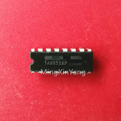 集積回路チップ2個ta8859apディップ-16