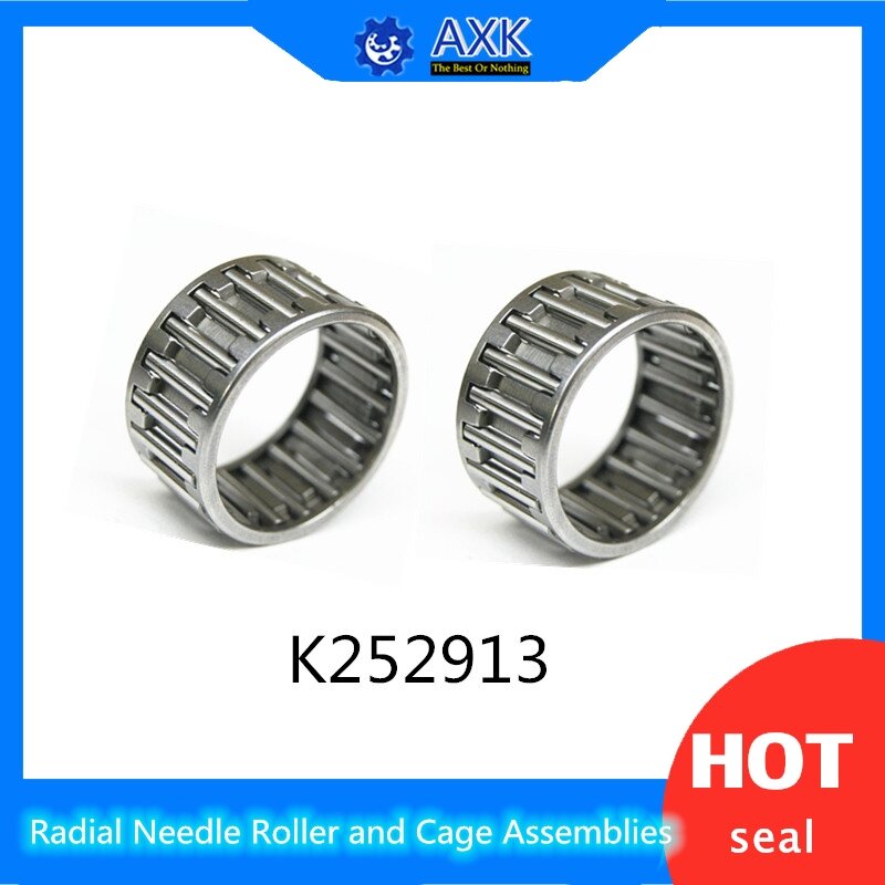 K252913 tamaño de rodamiento 25x29x13mm (2 piezas), conjuntos de jaula de rodillos de aguja Radial K252913 39241/25 rodamientos K25x29x13