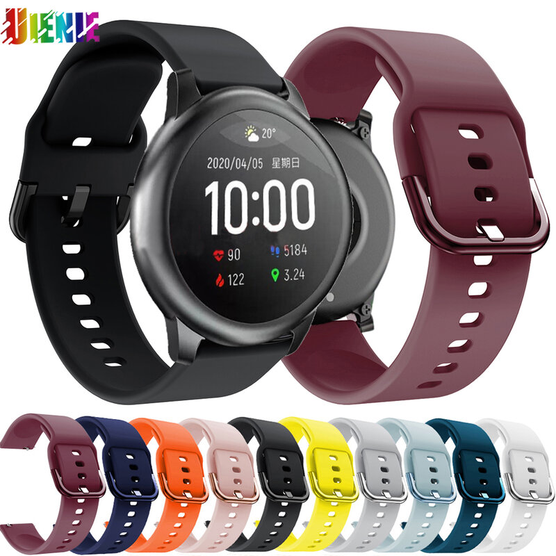 Silikon Strap Für Haylou Solar LS05 Smart Uhr Sport Armband Für XiaoMi Anti-schweiß Handgelenk Strap Armband Armband Correa